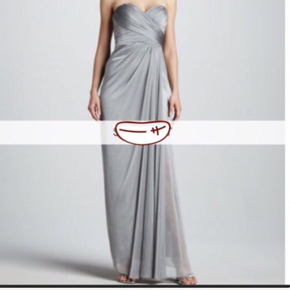 Badgley Mischka Dresses & Skirts - Badgley Mischka Silver/Gray Gown!